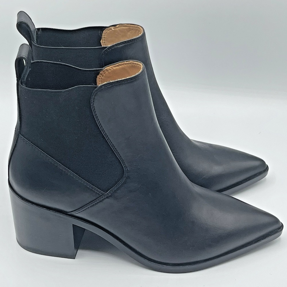 & OTHER STORIES WOMEN'S BLACK CHELSEA  ANKLE BOOTS‎  SIZE 9 M NEW W/O Box